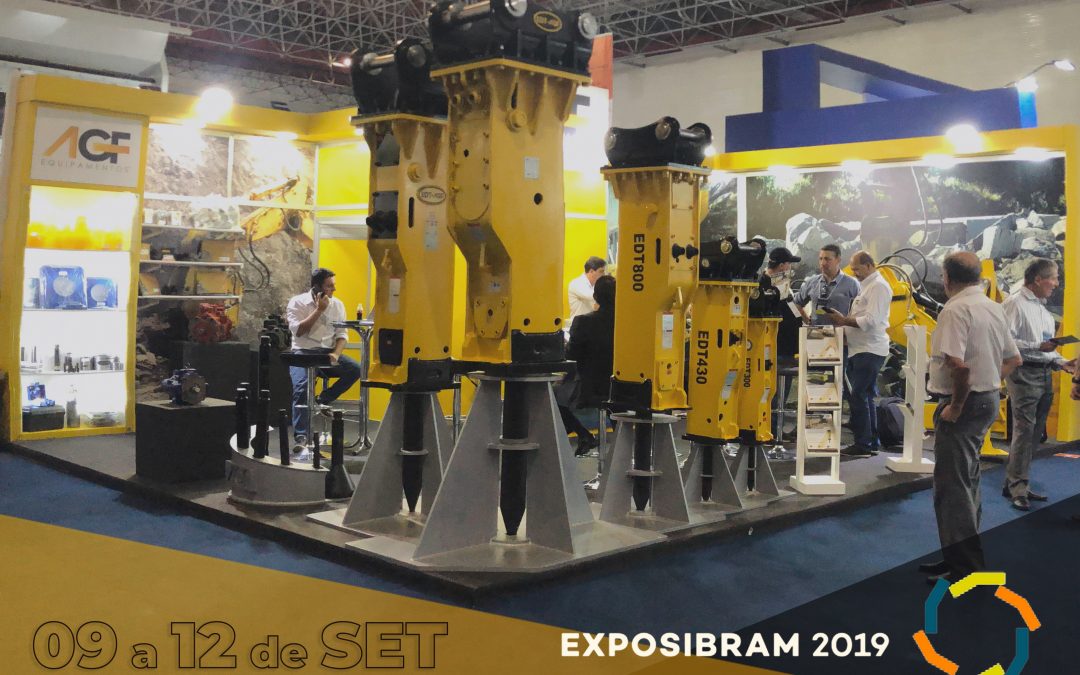 AGF expõe sua ampla linha de equipamentos para mineração na Exposibram 2019