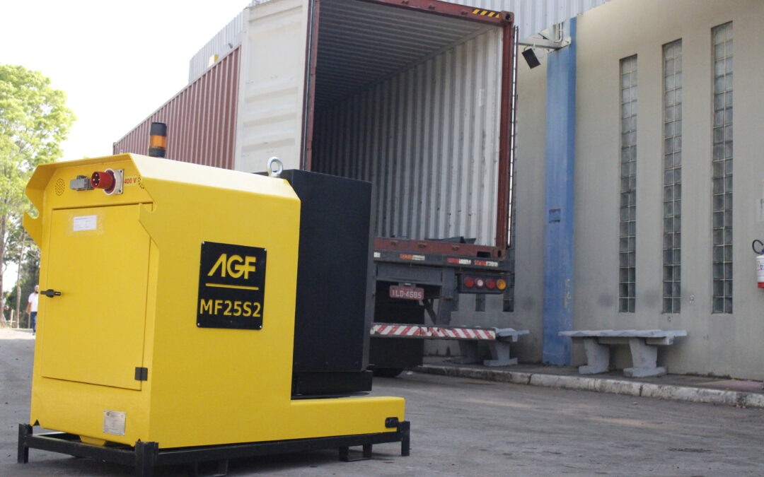 AGF Equipamentos® realiza sua primeira exportação para a Europa!
